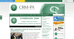 Desktop Screenshot of cremepa.org.br